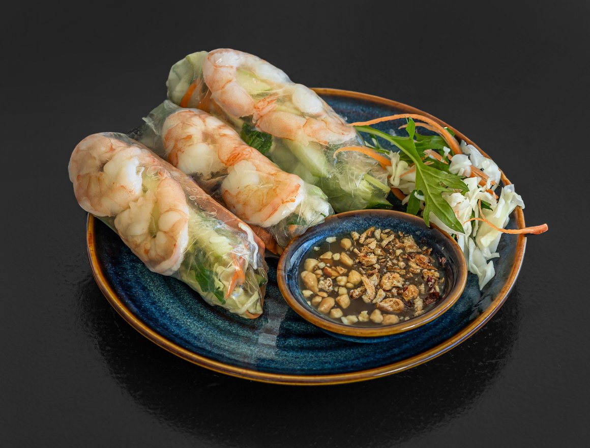 Fresh spring rolls at Nôi Ferrymead