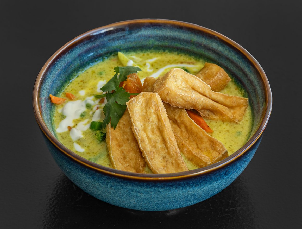 Green curry tofu at Nôi Ferrymead